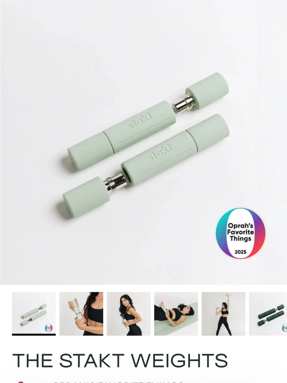THE STAKT WEIGHTS Mint Green Seafoam